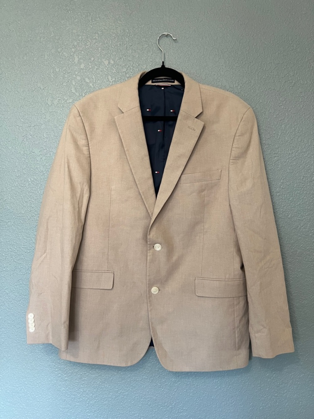 Tommy Hilfiger Mens Modern fit Sport Coat Blazer Size 42R 97% Cotton